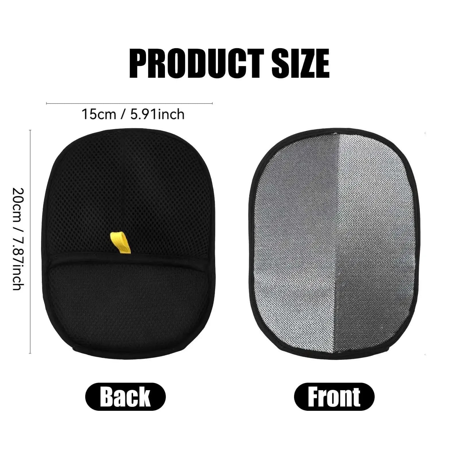 Reusable Pet Hair Removal Gloves – Double-Sided Grooming & Cleaning in One