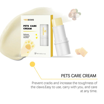 All-Season Paw Balm Stick for Cats & Dogs — Vet-Recommended, Easy-Apply, Deep-Moisture for Cracked Pads”
