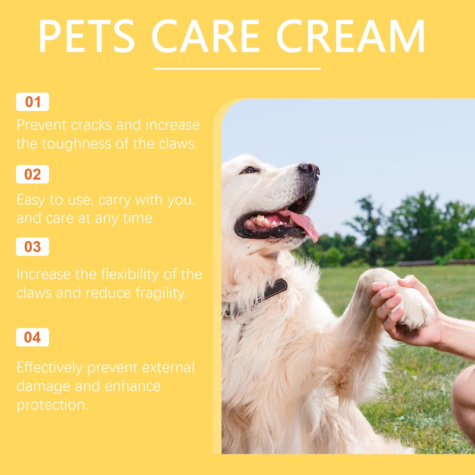All-Season Paw Balm Stick for Cats & Dogs — Vet-Recommended, Easy-Apply, Deep-Moisture for Cracked Pads”