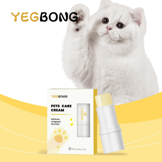 All-Season Paw Balm Stick for Cats & Dogs — Vet-Recommended, Easy-Apply, Deep-Moisture for Cracked Pads”