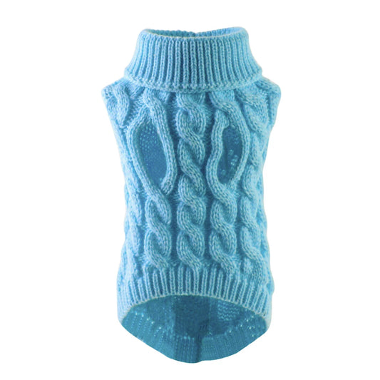 Cozy Turtleneck Sweater for Small & Medium Dogs & Cats – Warm Winter Knit for Chihuahua, Yorkie, Teddy, and More