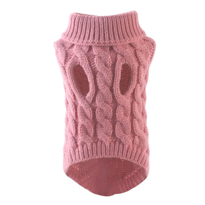 Cozy Turtleneck Sweater for Small & Medium Dogs & Cats – Warm Winter Knit for Chihuahua, Yorkie, Teddy, and More